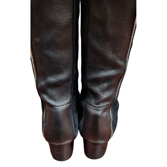 Stuart Weitzman Shrimpton - Black - Knee Boots Size 6.5 M - Picture 7 of 16